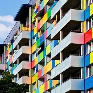 colorful facade