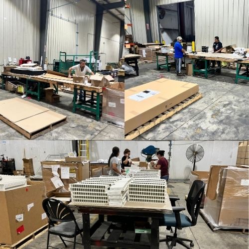 Examples of Metal stocking and fulfillment