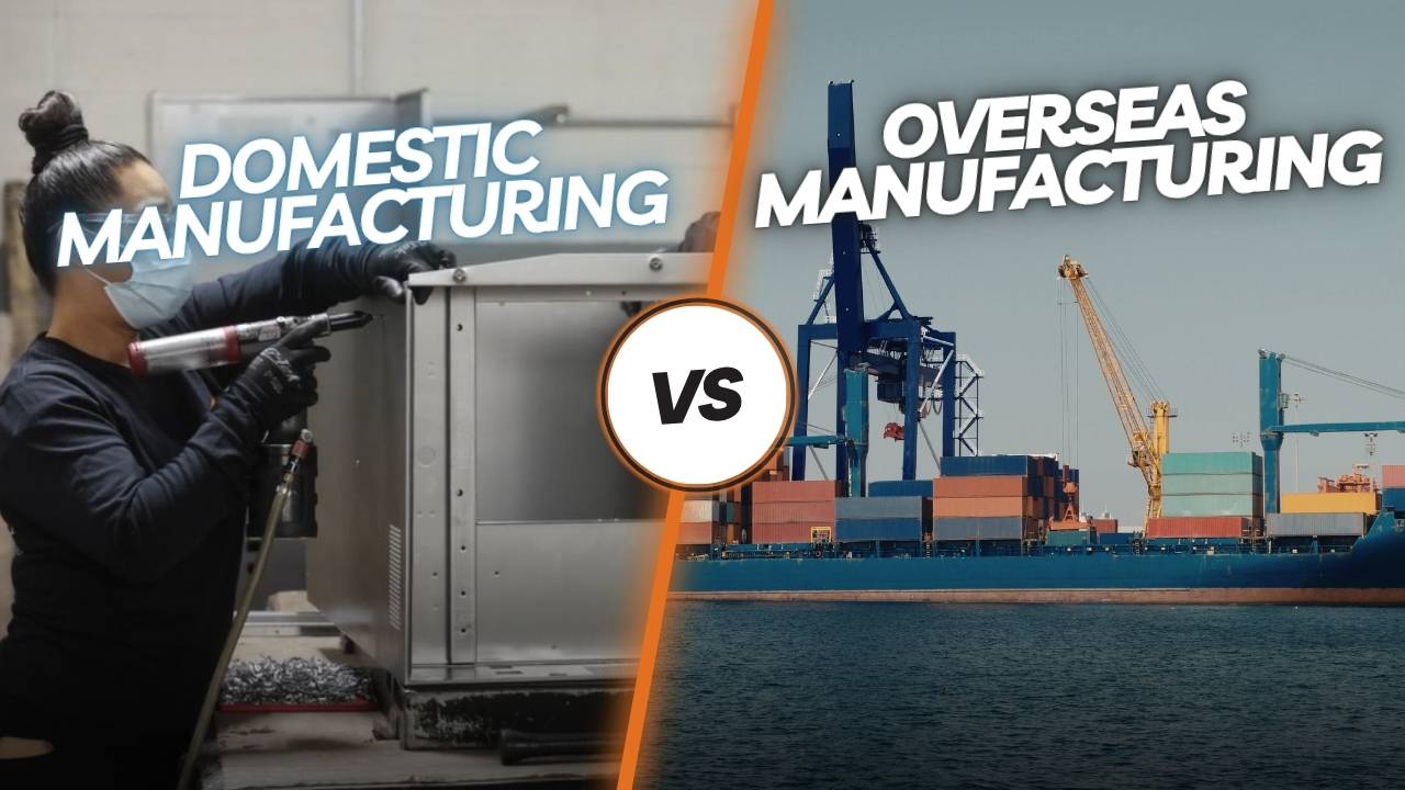 domestic vs. overseas manufacturing post