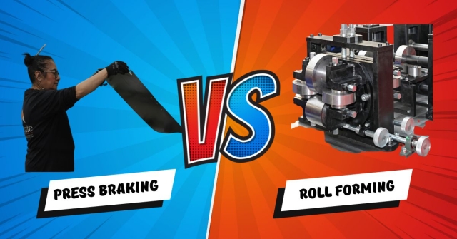 Press Brake vs Roll Forming VS Graphic