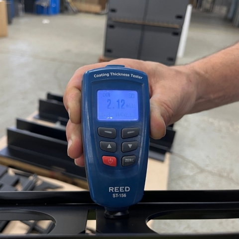 Coating thickness tester